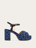 Ferragamo Monogram platform sandal